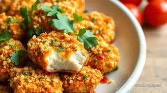 Easy Add to Favourite + Print Crisp Chicken Bites By Emma Lewis - Perfect Kid-Friendly Recipe! recipe card