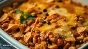 Easy Mexican Casseroles: My Fiesta Chicken Enchilada Delight recipe card