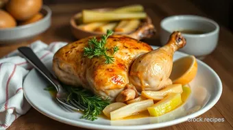 Roast Chicken with Celery - Comforting Dish