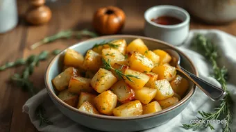 Sautéed Potatoes with Herby Infusion