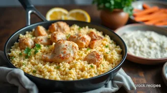 One-Pan Chicken Couscous Delight