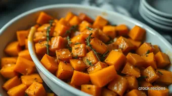 Easy & Delicious Butternut Squash in Oven Recipe: Honey & Thyme Bliss recipe card