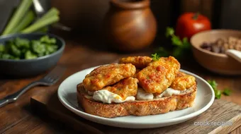 Pan-Fried Chicken Livers on Toast