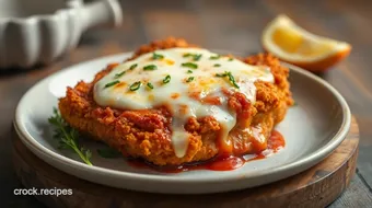 Fried Chicken Parmesan with Crunchy Crust