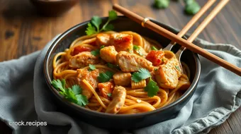 Stir-Fry Chicken Noodles in 35 Minutes