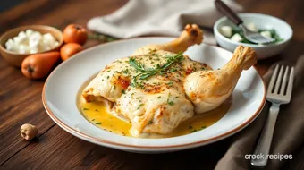 Roast Chicken with Herby Cheese Delight