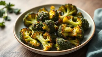 Roasted Broccoli with Crispy Edges