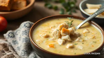 Savoury Chicken Chowder: Quick Comfort Meal