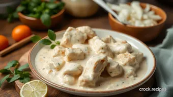 Simmered Chicken with Coconut Creamy Thai