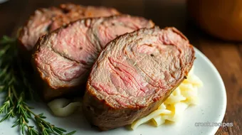 Slow Cooked Beef Sirloin Tip Roast Tender Joy