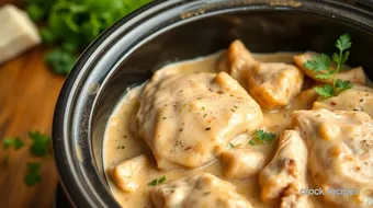 Slow Cooker Chicken Delightful & Creamy