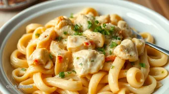 Slow Cooker Chicken Pasta with Creamy Flavor