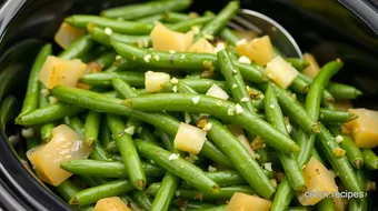 Slow Cooker Green Beans with Garlic Bliss