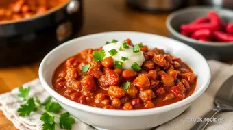 Slow Cooker Red Chili - Easy & Delicious