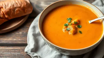 Simmered Chicken Sweet Potato Fusion Soup