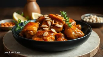 Sear Sticky Chicken with Sherry & Almonds