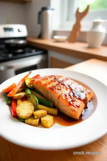 Balsamic-Glazed Salmon with Roasted Vegetables steps