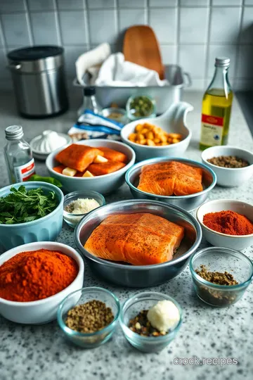 Cajun-Style Blackened Salmon: A Flavor Explosion ingredients