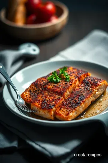 Cajun-Style Blackened Salmon: A Flavor Explosion presentation