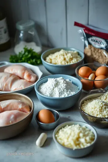 Classic Oven-Baked Chicken Parmesan: A Comfort Food Favorite ingredients
