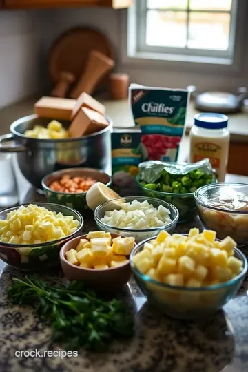 Creamy Corn Shrimp Chowder: A Hearty Comfort Classic ingredients