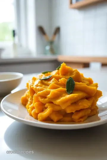 Creamy Mashed Butternut Squash with Sage Butter steps