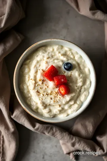 Creamy Overnight Steel Cut Oats: A Nutty Breakfast Delight! presentation
