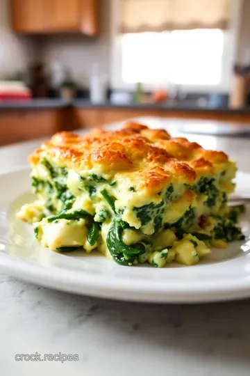 Creamy Spinach and Cheese Casserole Delight steps