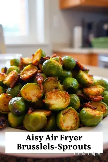 Crispy Air Fryer Brussels Sprouts – A Quick & Delicious Veggie Delight! steps