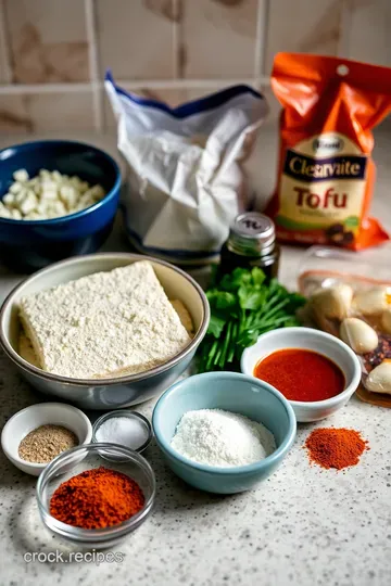 Crispy Baked Tofu Delight ingredients