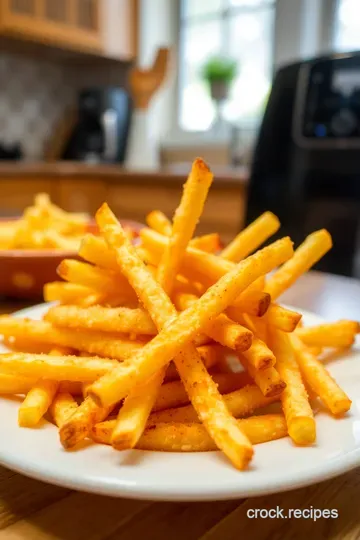 Crispy Deliciousness: Air Fryer Frozen Fries steps