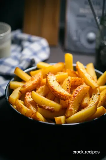 Crispy Oven Fries: The Perfect Golden Snack presentation