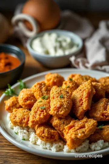 Crispy Perdue Chicken Strips with Honey Mustard Dipping Sauce presentation