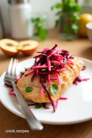 Crunchy Beetroot Slaw with Grilled Chicken: Easy Summer Salad Recipe! steps