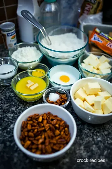 Decadent Pecan Pie Bars: A Slice of Southern Charm ingredients