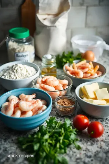 Delicate Shrimp Ravioli with Lemon Butter Sauce ingredients
