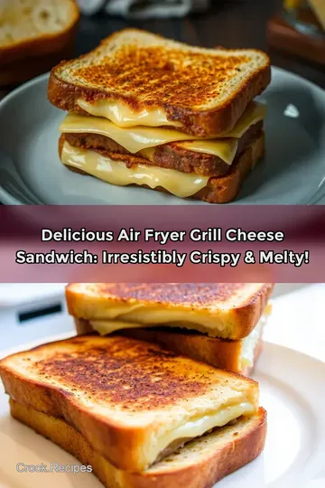 Delicious Air Fryer Grill Cheese Sandwich: Irresistibly Crispy & Melty!