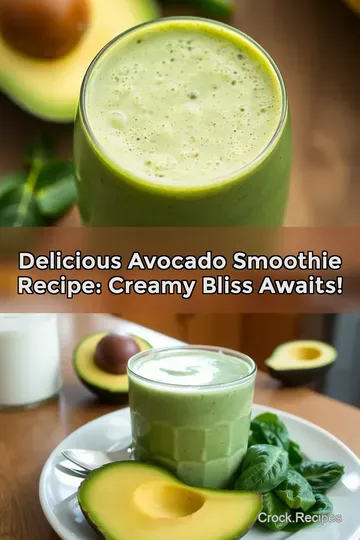 Delicious Avocado Smoothie Recipe: Creamy Bliss Awaits!