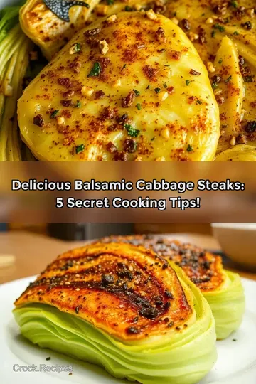 Delicious Balsamic Cabbage Steaks: 5 Secret Cooking Tips!
