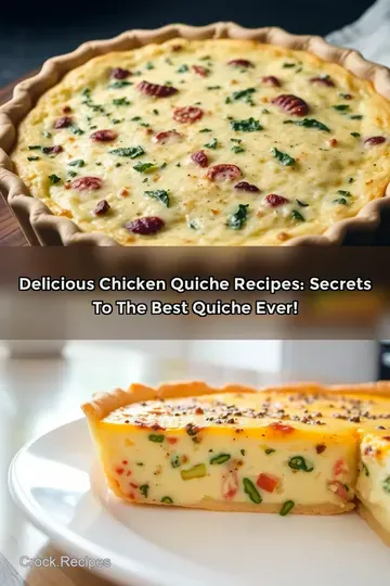Delicious Chicken Quiche Recipes: Secrets to the Best Quiche Ever!