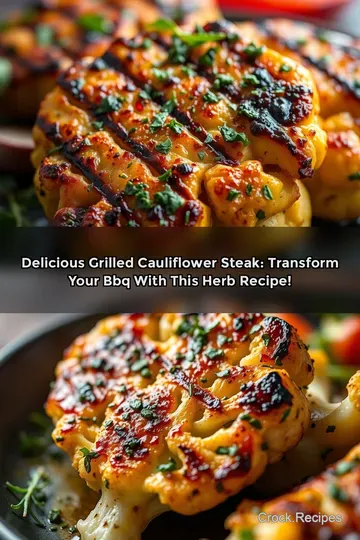 Delicious Grilled Cauliflower Steak: Transform Your BBQ with This Herb Recipe!