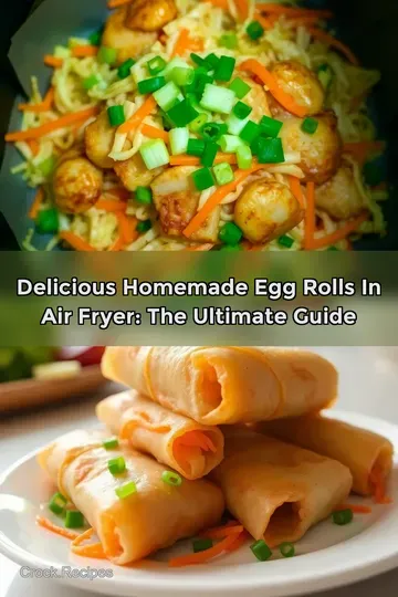 Delicious Homemade Egg Rolls in Air Fryer: The Ultimate Guide