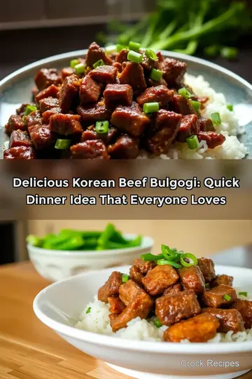 Delicious Korean Beef Bulgogi: Quick Dinner Idea That Everyone Loves