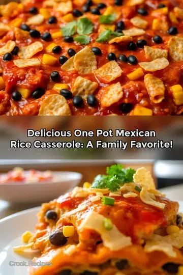 Delicious One Pot Mexican Rice Casserole: A Family Favorite!