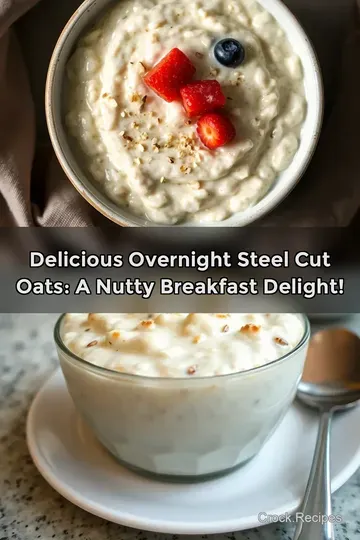 Delicious Overnight Steel Cut Oats: A Nutty Breakfast Delight!
