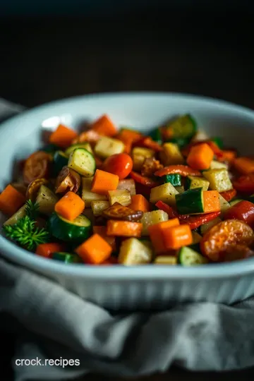 Delicious Roasted Veggie Medley to Brighten Your Plate presentation