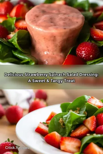 Delicious Strawberry Spinach Salad Dressing: A Sweet & Tangy Treat
