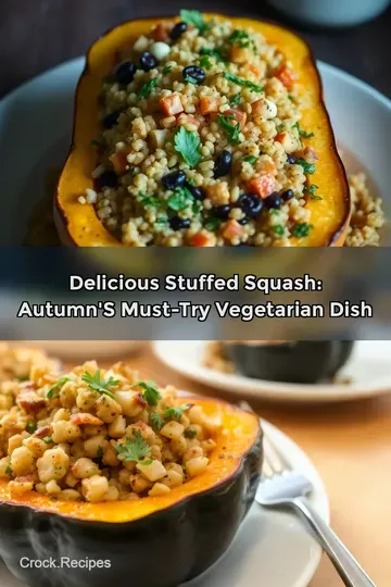 Delicious Stuffed Squash: Autumn' s Must-Try Vegetarian Dish