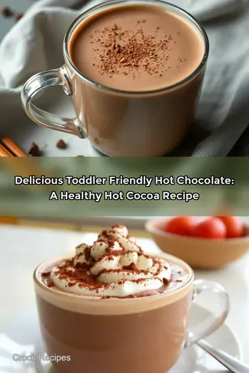 Delicious Toddler Friendly Hot Chocolate: A Healthy Hot Cocoa Recipe