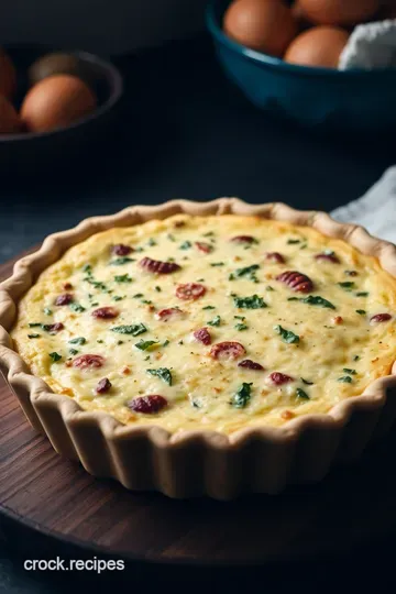 Easy As Pie Quiche: A Wholesome Delight presentation